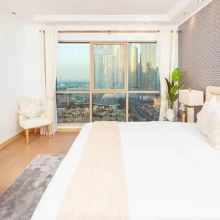 Elite Royal Apartment - Sky Series - Full Burj Khalifa & Fountain View - Chancellor Dubai Exterior photo