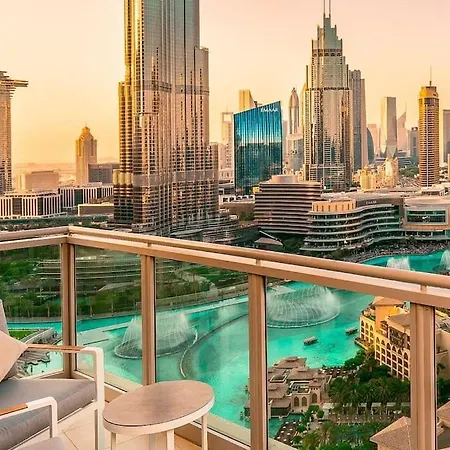 Elite Royal Apartment - Sky Series - Full Burj Khalifa & Fountain View - Chancellor Dubai Exterior photo